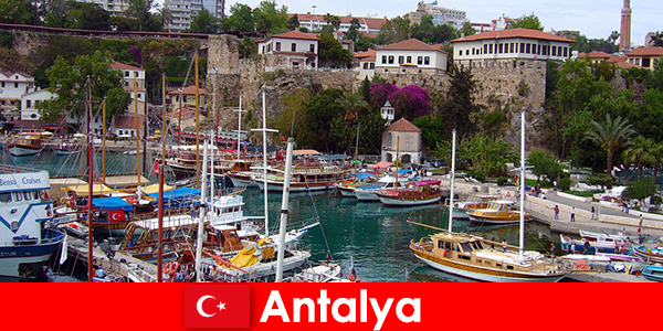 Turquía Antalya resort de vacaciones en la costa mediterránea