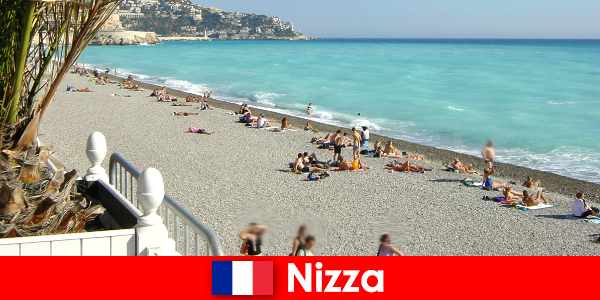 Bonitas playas hermosas de la Riviera francesa