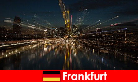 Centro de transporte europeo de Frankfurt para extranjeros en Alemania