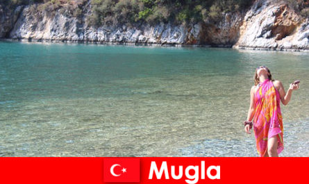 Vacaciones en la playa en Mugla, una de las capitales de provincia más pequeñas de Turquía