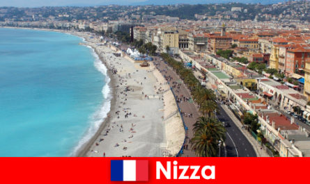 Experimenta la playa soñada de Niza en Francia
