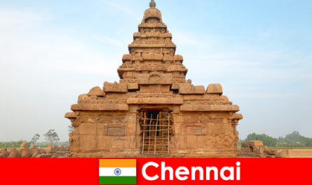 Los extranjeros de Chennai aman las bellezas de los templos, que son Patrimonio de la Humanidad por la UNESCO.