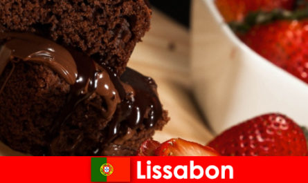 Lisboa, en Portugal, es una ciudad para los turistas de delicatessen que aman los pasteles y tartas dulces.