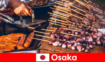 Osaka es la cocina de Japón y un puerto de escala para cualquiera que busque una aventura vacacional