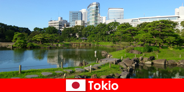 Los turistas disfrutan de las viejas y nuevas tradiciones en Tokio, Japón