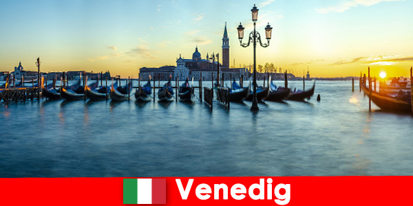 Luna de miel de ensueño para parejas en la ciudad flotante de Venecia Italia