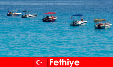 Turkey Blue Voyage y playas blancas esperan con nostalgia a los turistas en Fethiye para relajarse
