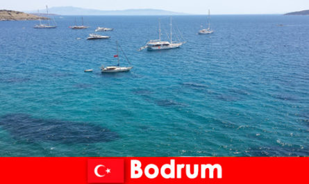 Vacaciones de lujo para extranjeros en las hermosas bahías de Bodrum Turquía