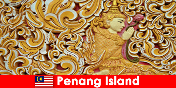 El turismo cultural atrae a muchos visitantes extranjeros a la isla de Penang en Malasia