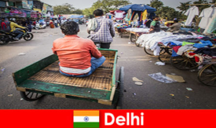 Vacaciones en el extranjero Calles animadas y mucho ajetreo son las señas de identidad de Delhi en India