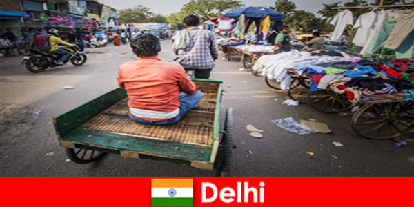 Vacaciones en el extranjero Calles animadas y mucho ajetreo son las señas de identidad de Delhi en India