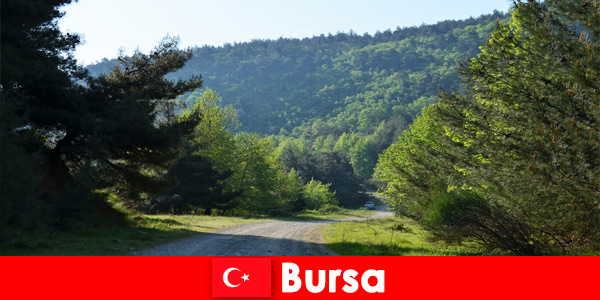 Bursa Turquía ofrece excursiones organizadas para los turistas que hacen senderismo en la hermosa naturaleza