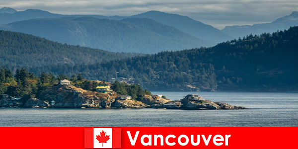 Metrópolis con experiencia en la naturaleza para turistas en Vancouver, Canadá