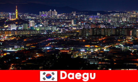 Daegu en Corea del Sur, la megaciudad tecnológica como viaje de estudios para estudiantes que viajan