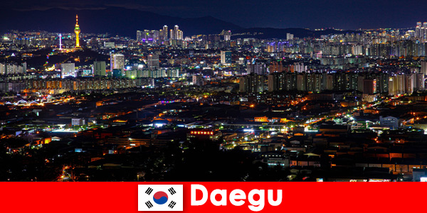 Daegu en Corea del Sur, la megaciudad tecnológica como viaje de estudios para estudiantes que viajan