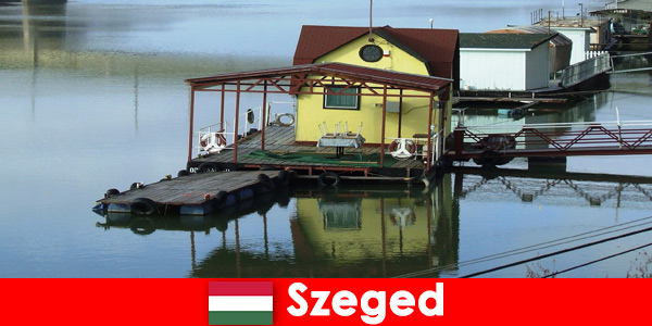 El paisaje acuático en Szeged Hungría tiene una larga historia