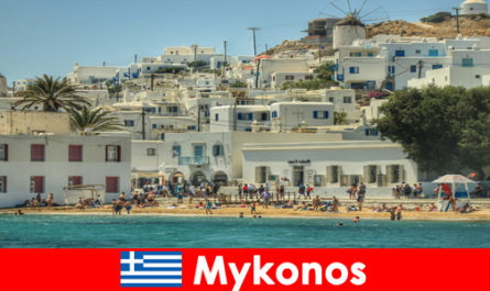 El pueblo blanco de Mykonos es el destino soñado de muchos extranjeros en Grecia