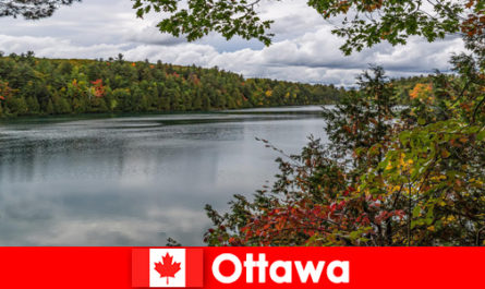Es posible acampar al aire libre para turistas en Ottawa, Canadá