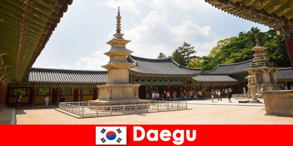 Experimente de cerca la historia histórica en Daegu, Corea del Sur