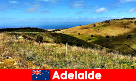 Viajes de larga distancia para vacacionistas a Adelaida Australia en el maravilloso mundo natural