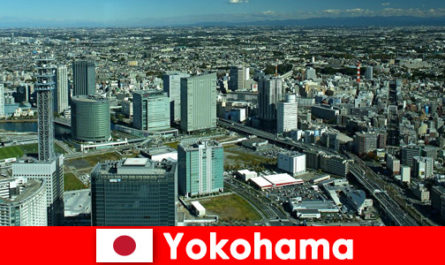 Destino Yokohama Japón es una metrópolis imán para muchos turistas