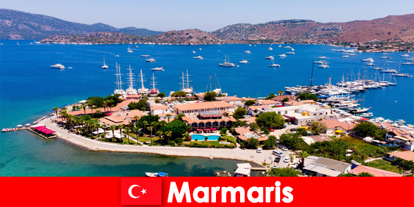 Destino de viaje de lujo Marmaris Turquía para vacaciones para dos