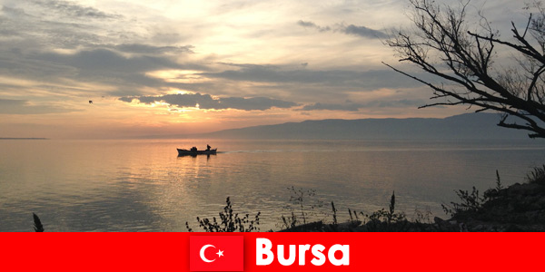 Largos paseos al aire libre para relajarse en Bursa Turquía