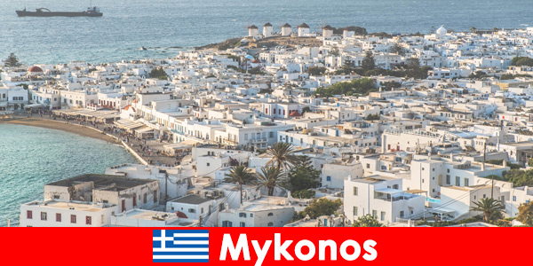 Descubra consejos de excursiones y actividades especiales en Mykonos Grecia