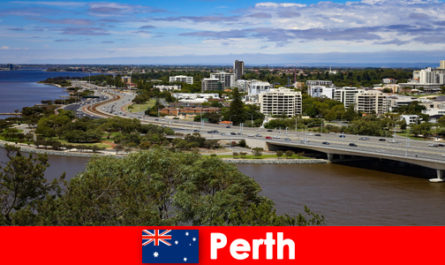 Perth en Australia es una ciudad cosmopolita con muchas atracciones turísticas