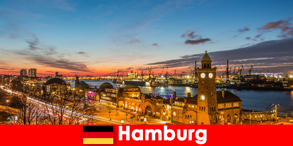 Recomendación popular de muchos turistas de todo el mundo para la hermosa ciudad de Hamburgo